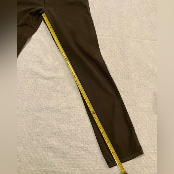 Stock Mfg chinos, olive, size 32 - Picture 3 of 7
